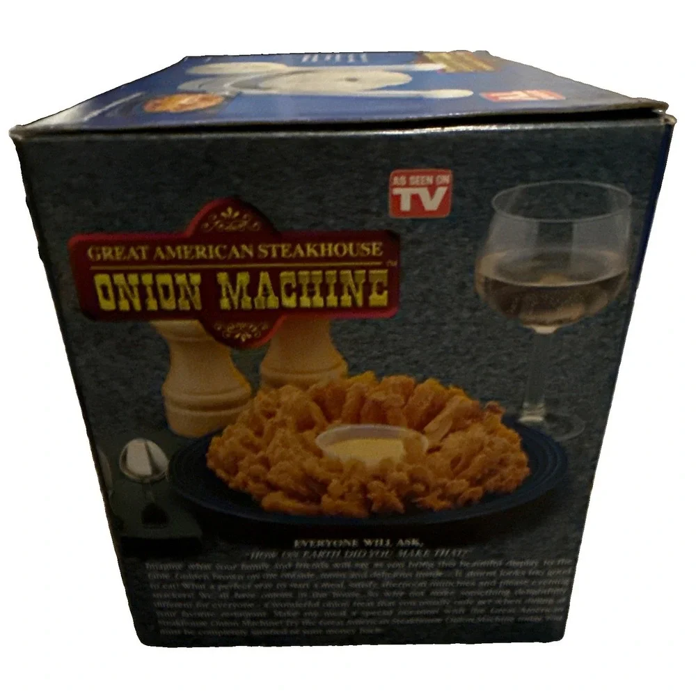 Great American Steakhouse Blooming Onion Machine As Seen on TV Maker Cutter